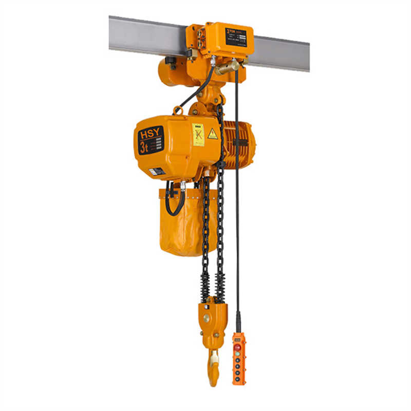 Low Headroom Electric Chain Hoist for Space Constrained Workplaces