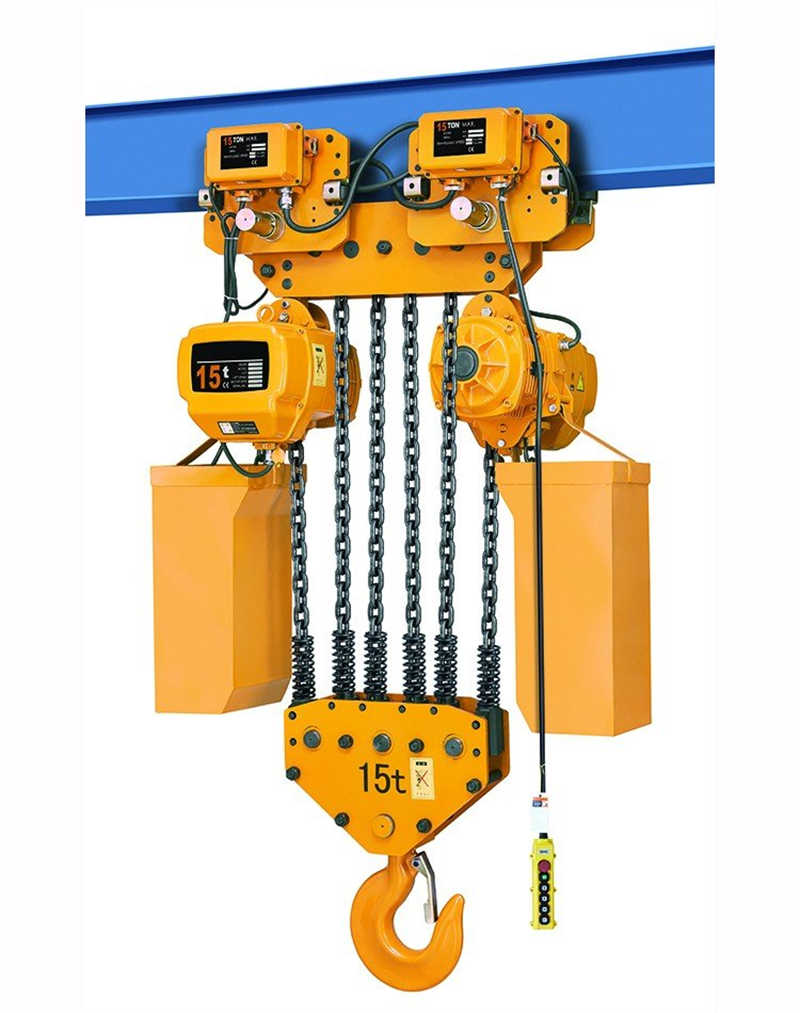 IP54 Rated Waterproof Electric Chain Hoist for Outdoor Use
