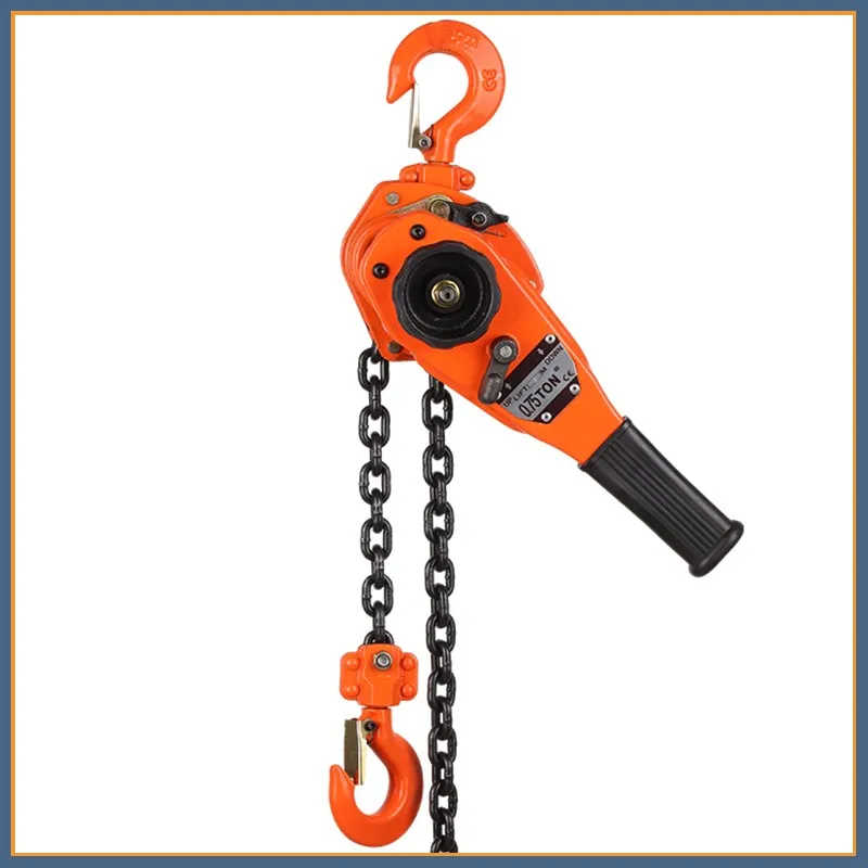 Compact Manual Lever Chain Hoist for Confined Space Operations