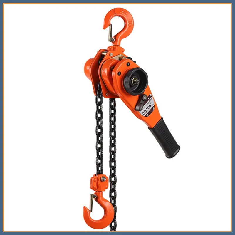 0.5 Ton Manual Lever Chain Hoist for Light Maintenance Work