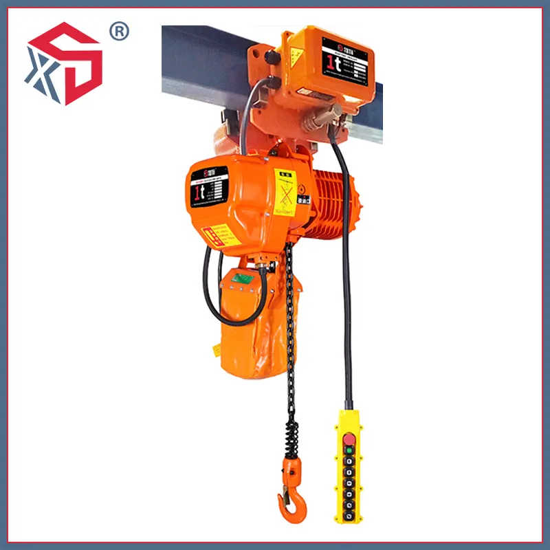 10 Ton Capacity Electric Chain Hoist with Remote Control for Heavy Lifting