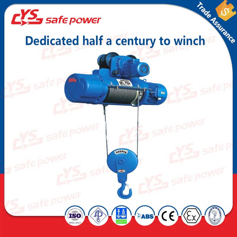 Cost Effective Electric Wire Rope Hoist with Reliable Performance