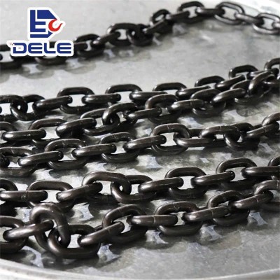 Durable G80 Grade Lifting Sling Load Chain with Black Phosphate Finish