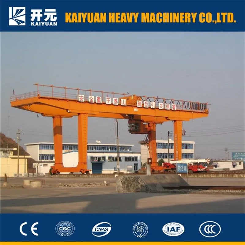 Rail Mounted Container Gantry Crane for 20-50ft Containers in Port Yards