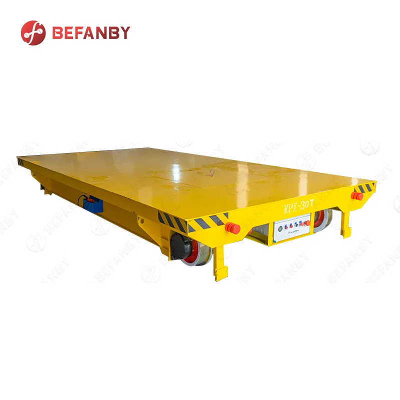 China Factory Workshop Material Handling Equipment Battery Transfer Car