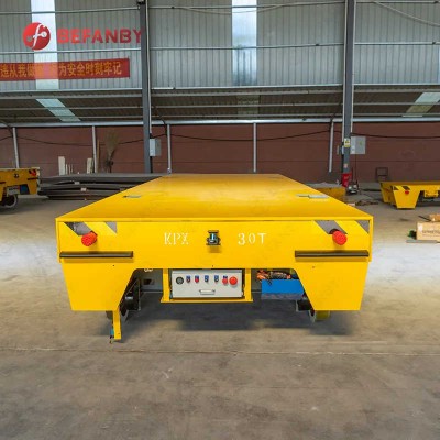 Industrial Material Transport Aluminum Coil Electric Flat Trackless Transfer Car