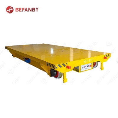 1-500 Ton Workshop Automated Driven Remote Control Transfer Trolley Cart