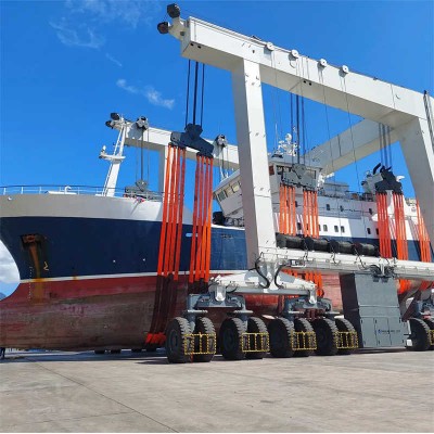100 Ton Mobile Yacht Hoisting Crane Boat Lifting for Ports with CE Certificate