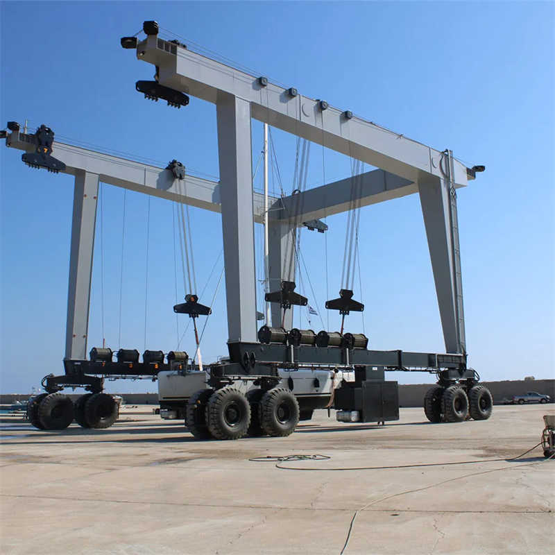 Quality Assurance 300 Ton Mobile Boat Lift Gantry Crane Price
