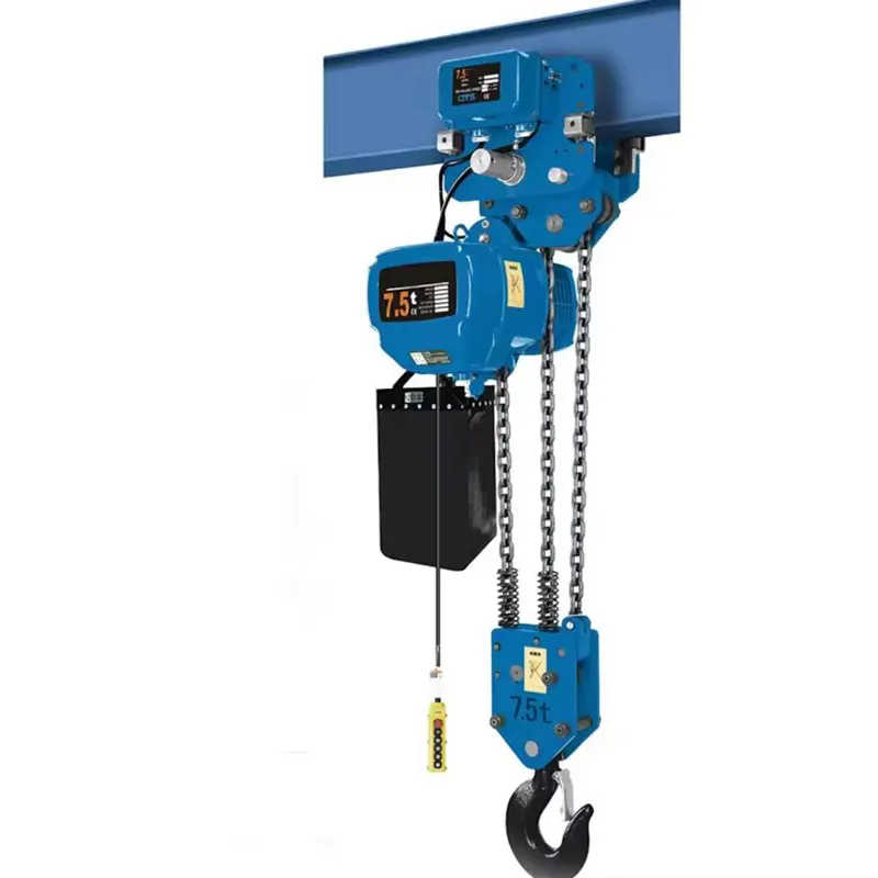 Low Headroom Electric Chain Hoist for Space Constrained Workshops