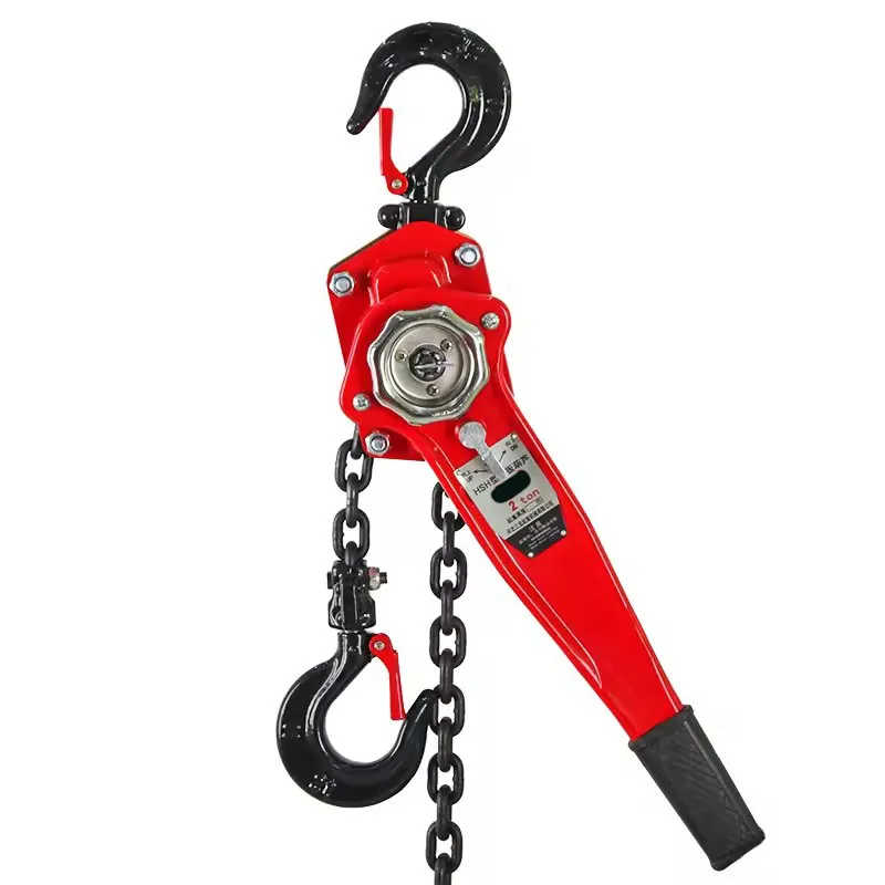 Compact Lever Chain Hoist for Confined Spaces and Tight Job Sites