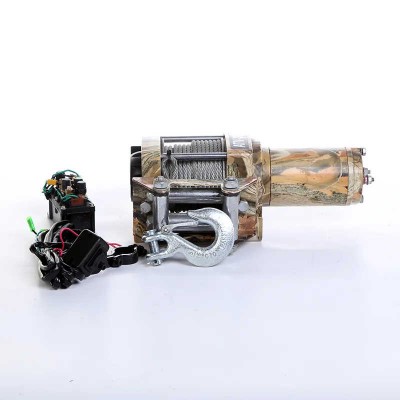 2500W ATV/UTV Winch with Wireless Remote Control for Off-Road Recovery