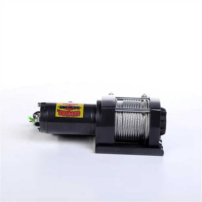 Heavy Duty Synthetic Rope Winch with Automatic Load-Holding Brake