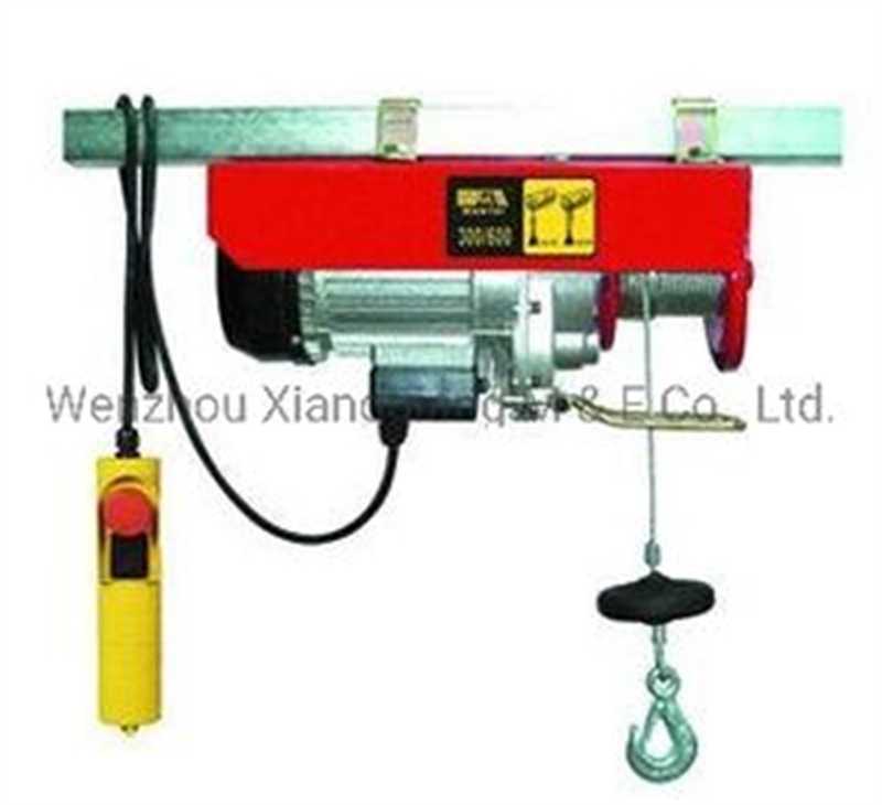 100kg-500kg Capacity Mini Electric Hoist for Garage and Home Use