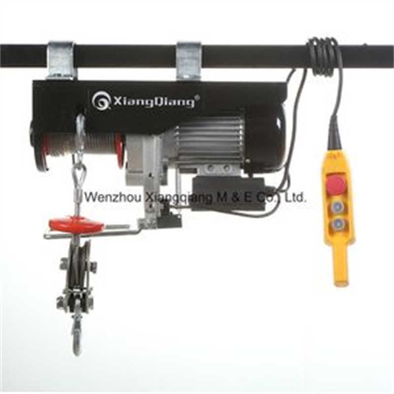 Portable Mini Hoist Kit with I-Beam trolley for Easy Installation
