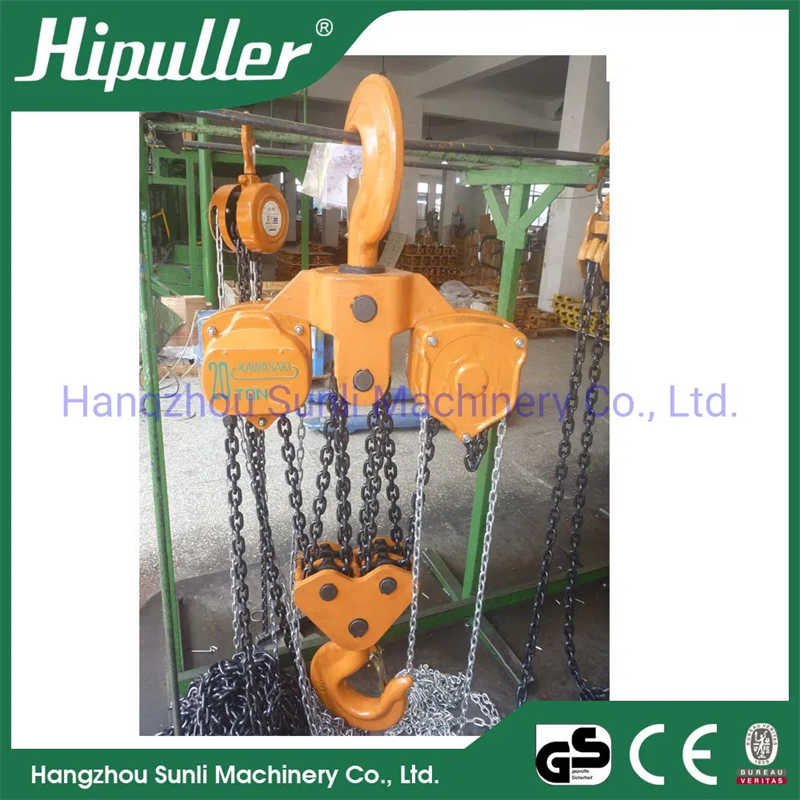 Lifting Manual Chain Hoist Pulley Block