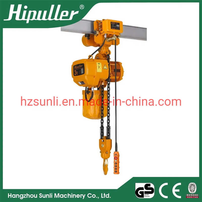 Electric Chain Hoist with Safety Hook | 0.3T to 20T for Precision Manufacturing