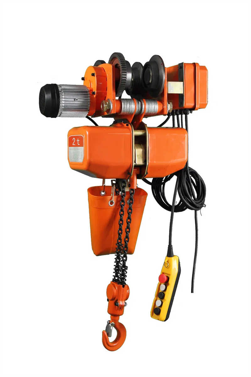 500kg Moving Chain Hoists 6m Lift 1-Phase Voltage Hhdd-H0.5