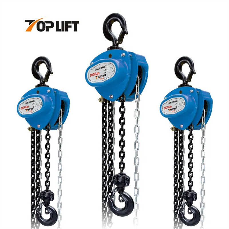 Manual Chain Block - Heavy Duty Hoist for 0.5T to 20T Lifting Applications