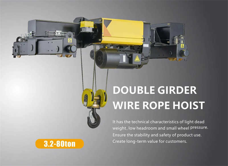 Precision Control Electric Wire Rope Hoist for Efficient Heavy Lifting