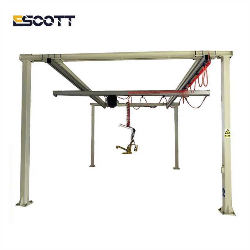 KBK Light Crane System for Optimized Workstations Ideal for Repetitive Handling