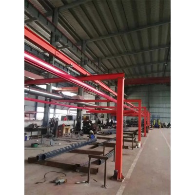 Compact Overhead Crane System for Light-Duty Lifting Applications