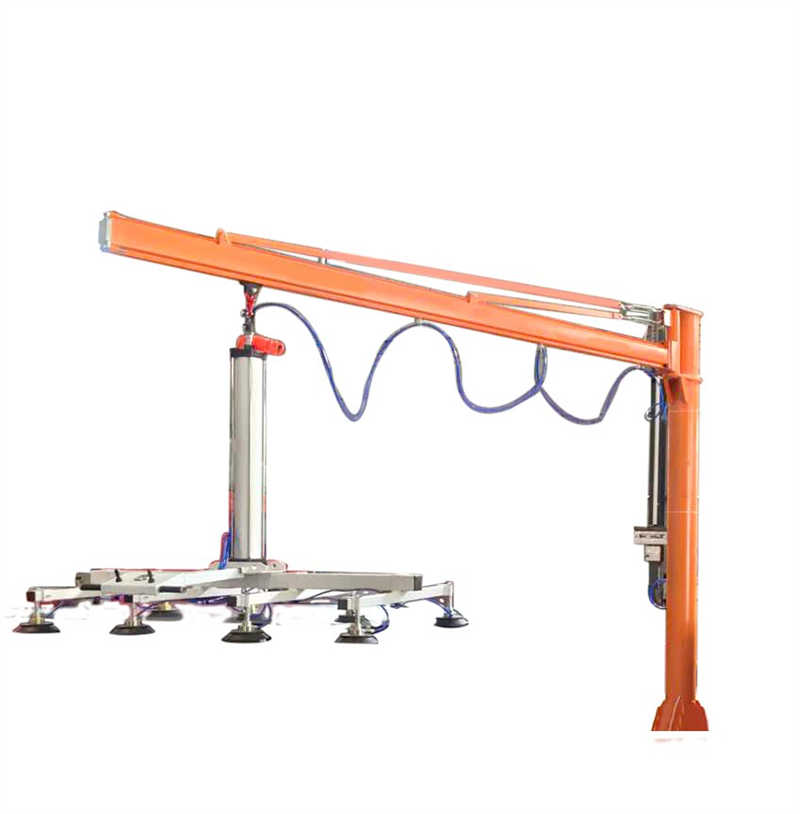 Easytech Customized Vacuum Cantilever Crane Lifter for Metal Sheet Loading