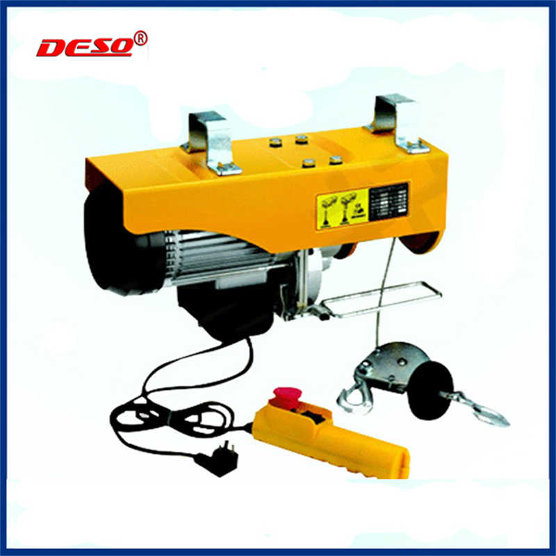 500kg Capacity Electric Wire Rope Hoist with Overload Protection