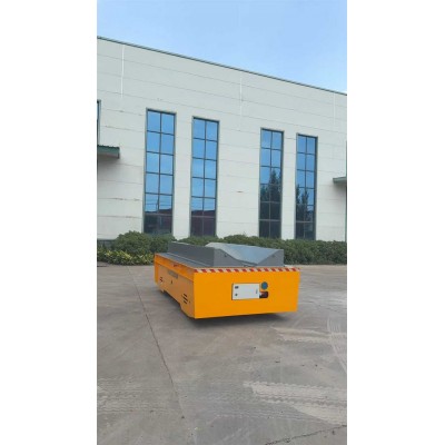 Low Profile Trackless Electric Flat Car for Workshop Assembly Lines