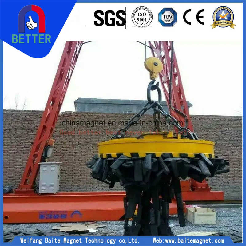 MW5 High-Frequency Series Lifting Magnet Crane for Port