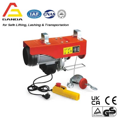 Low-Headroom Mini Electric Hoist for Tight Spaces and Low Ceilings