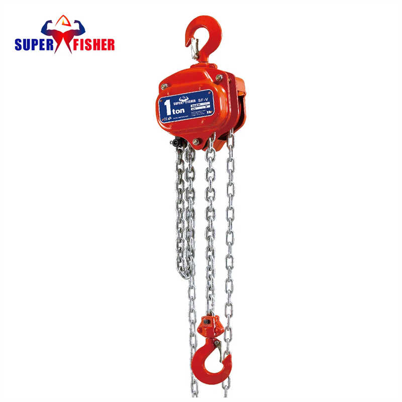 Heavy Duty Chain Hoist Block, 1-20 Ton Load Capacity for Industry