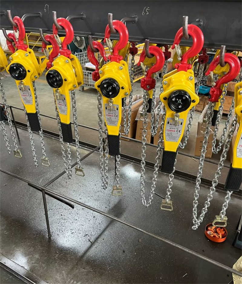 Manual Lever Hoist - 0.75T to 9T Capacity for Industrial Pulling