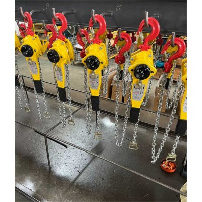 Manual Lever Hoist - 0.75T to 9T Capacity for Industrial Pulling