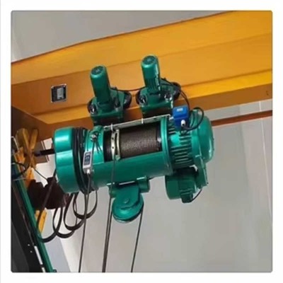 Industrial Electric Wire Rope Hoist - Robust Steel Construction & IP54