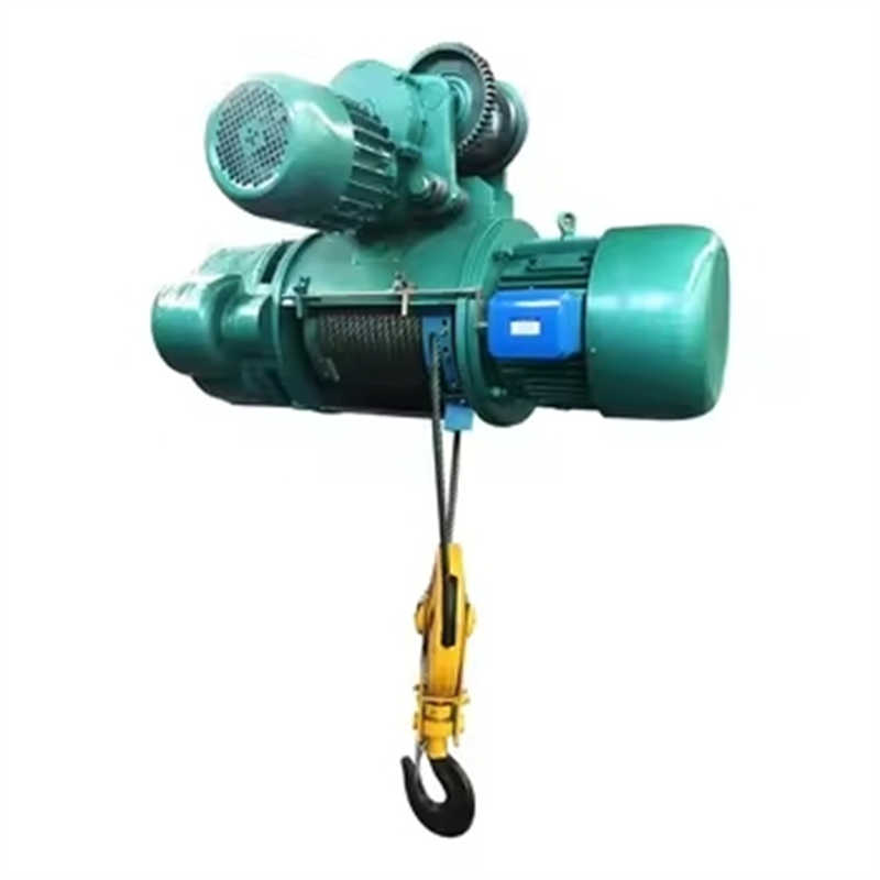 Industrial Electric Wire Rope Hoist - Robust Steel Construction & IP54