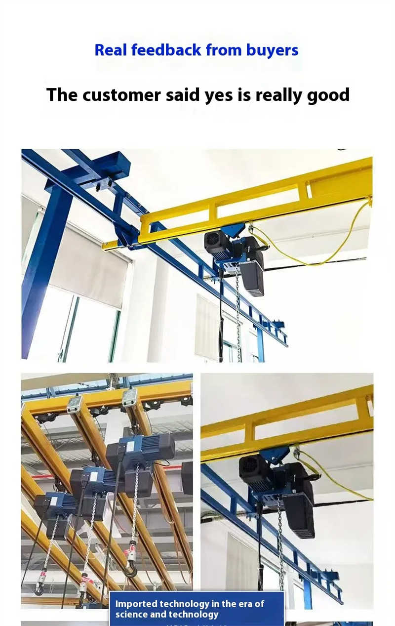 Heavy Duty European Hoist for Workshop & Manufacturing