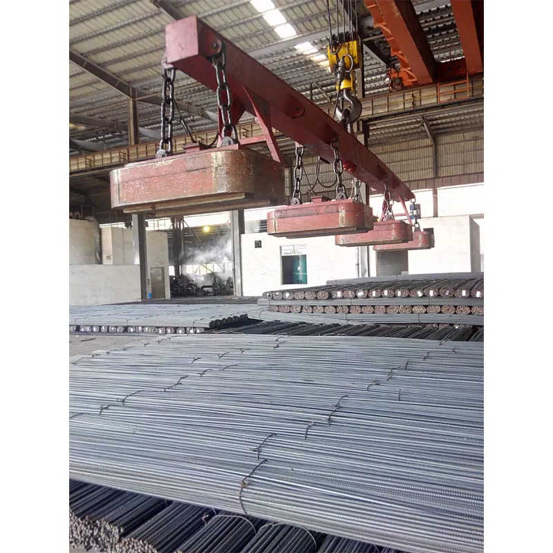 High Power of Electromagnet for Lifting Deformed Bar