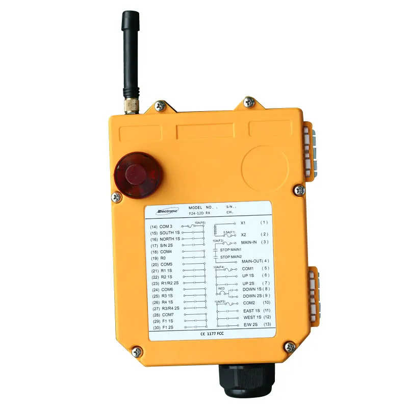 F24-12D Double Speed Industrial Wireless Remote Control for Crane