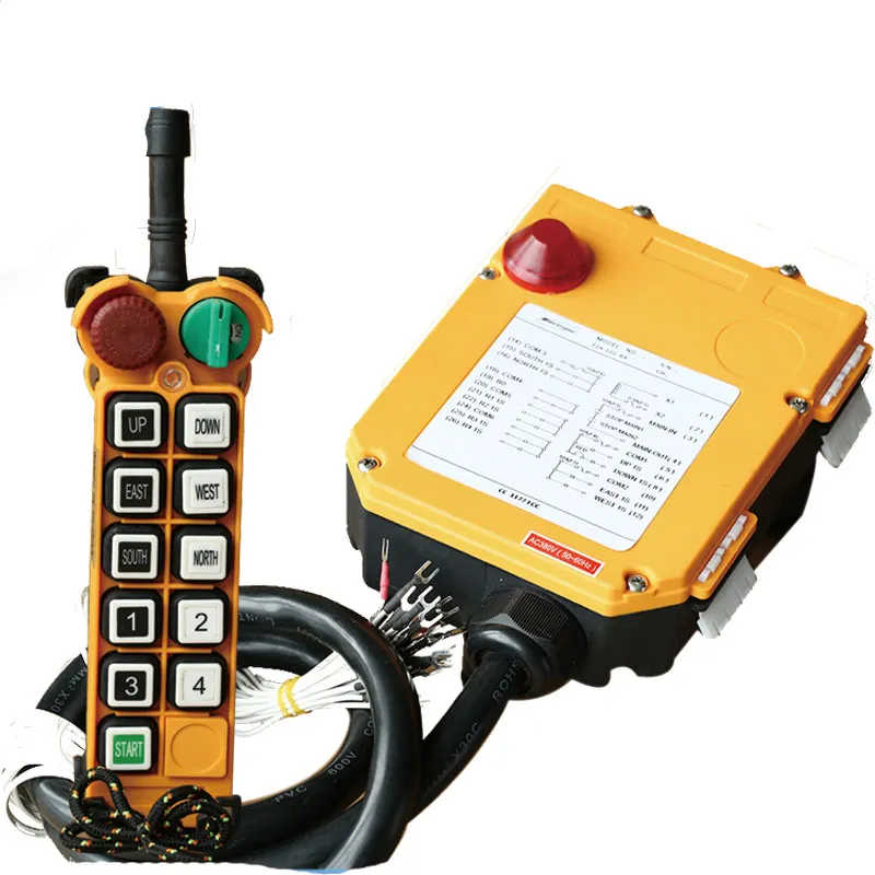 F24-10d 220V AC Industrial Wireless Remote Controller for Bridge Crane