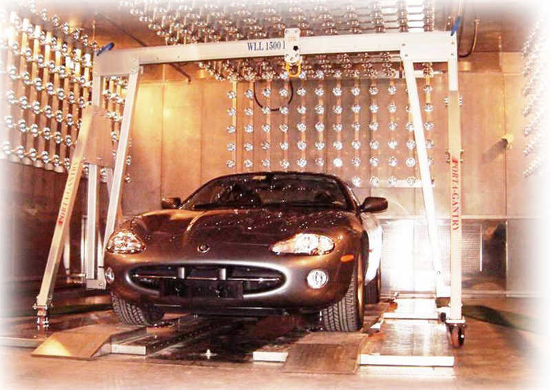 500kg / 1 Ton / 2 Ton Portable Aluminum Gantry Cranes - Multiple Sizes Available