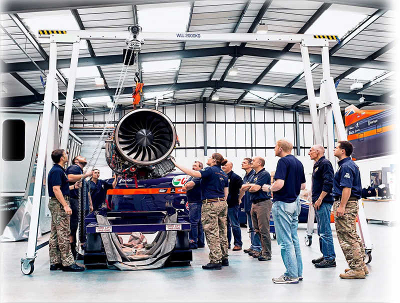 2 Ton Heavy-Duty Mobile Gantry Crane, Complete with Chain Hoist