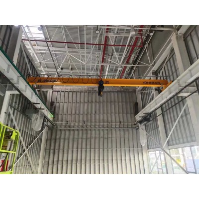 Cost-Effective Single Girder EOT Crane for Workshops and Warehouses