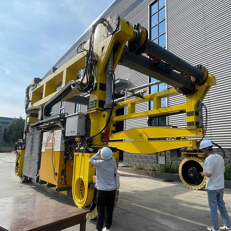 Heavy-Duty 60 Ton Container Straddle Carrier for Efficient Port Logistics