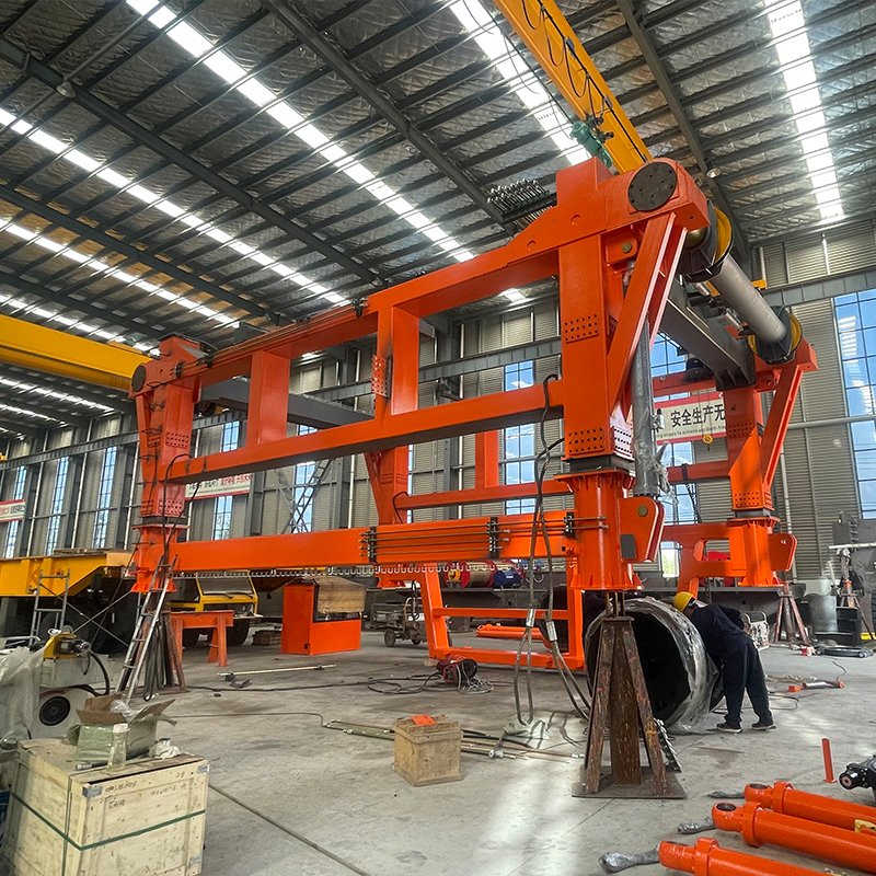 Heavy-Duty 60 Ton Container Straddle Carrier for Efficient Port Logistics