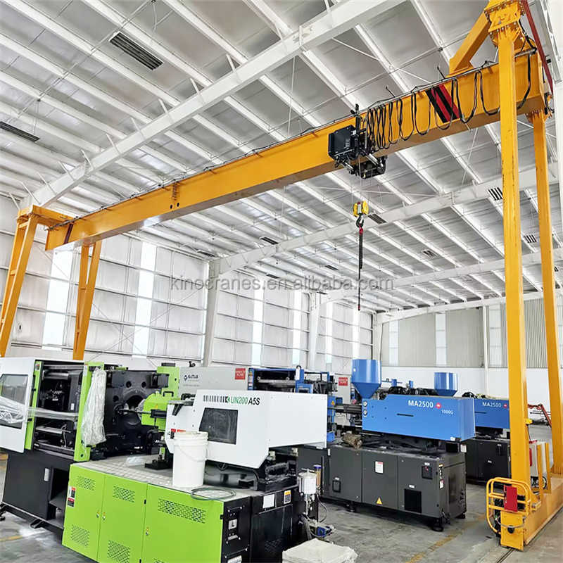 Single Girder Electric Traveling Gantry Crane for Yard & Storage Handling