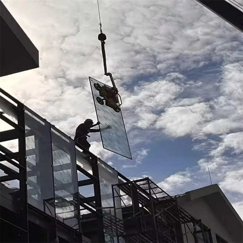 Loader with Lifting Equipment for Handling Glass Sheets Lifter