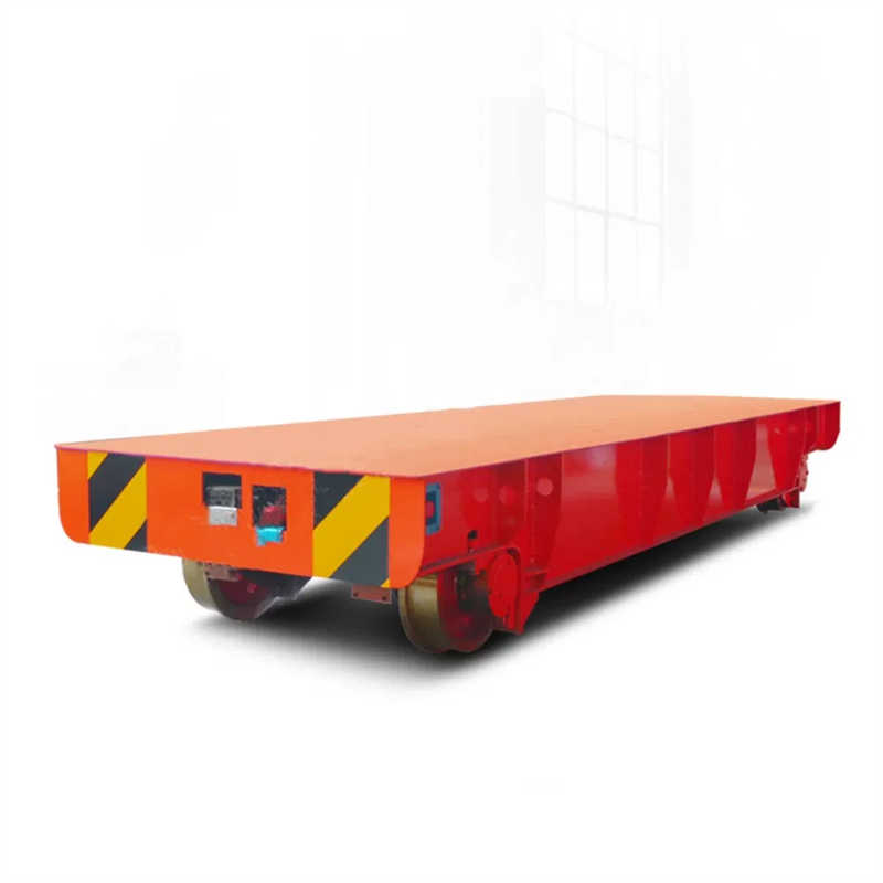 Multidiectional 360 Degree Electric Transfer Cart Trackless Transfer Cart 50 Ton