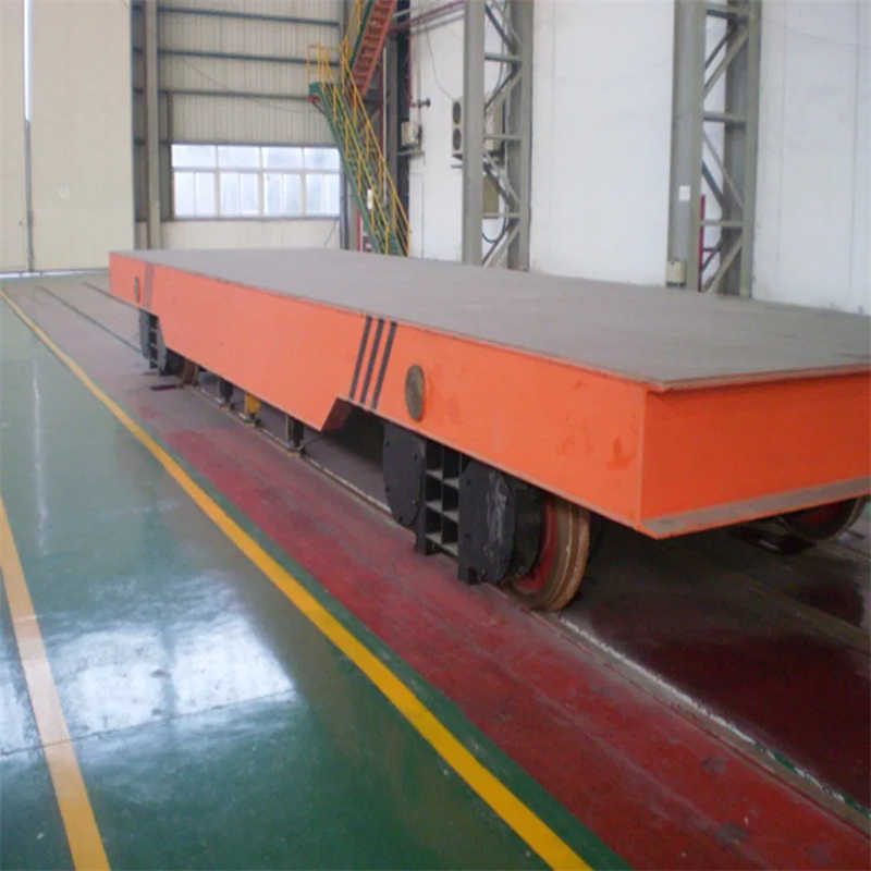 Material Handling Trackless Transfer Cart Industrial Transfer Flat Car
