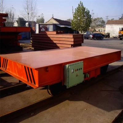 Heavy Load 10-150 Ton Electric Battery Powered Factory Transport Cart